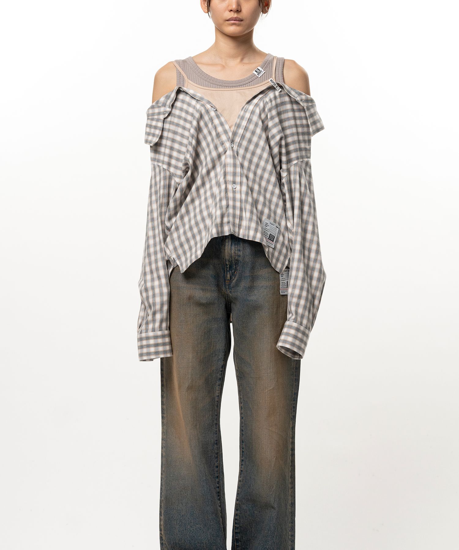 Triple Layered Check Shirt