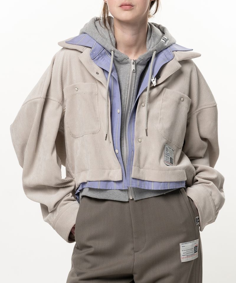 Cropped Triple Layered Shirt
