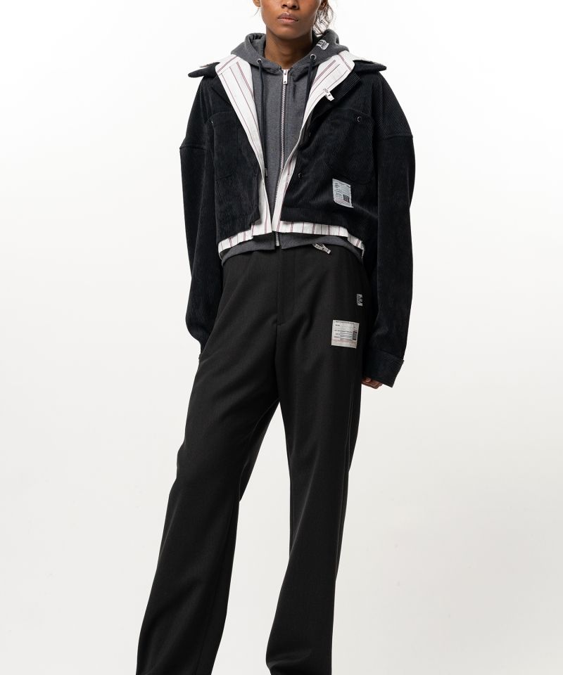 Cropped Triple Layered Shirt