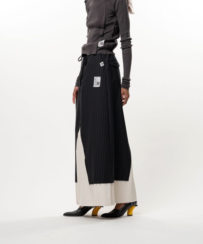 Wool Pants Combined Skirt