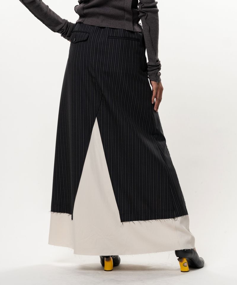 Wool Pants Combined Skirt