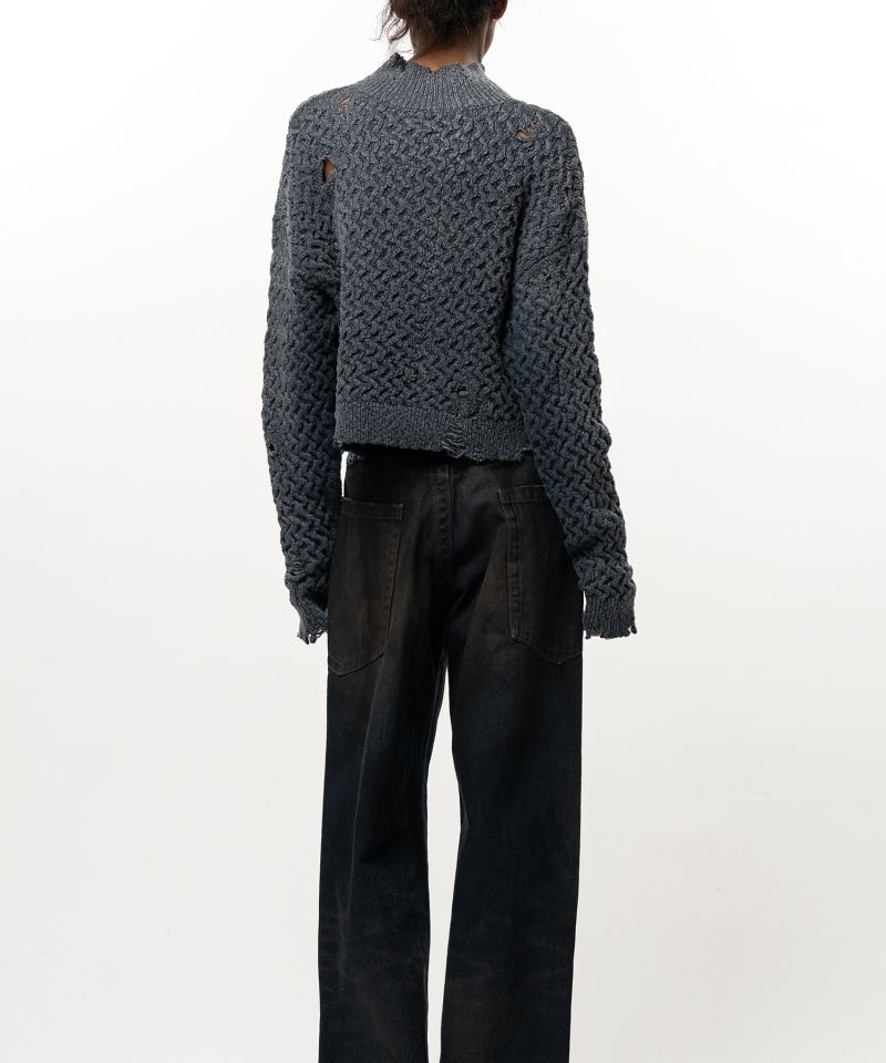 Sun Faded Like Knit Sweater
