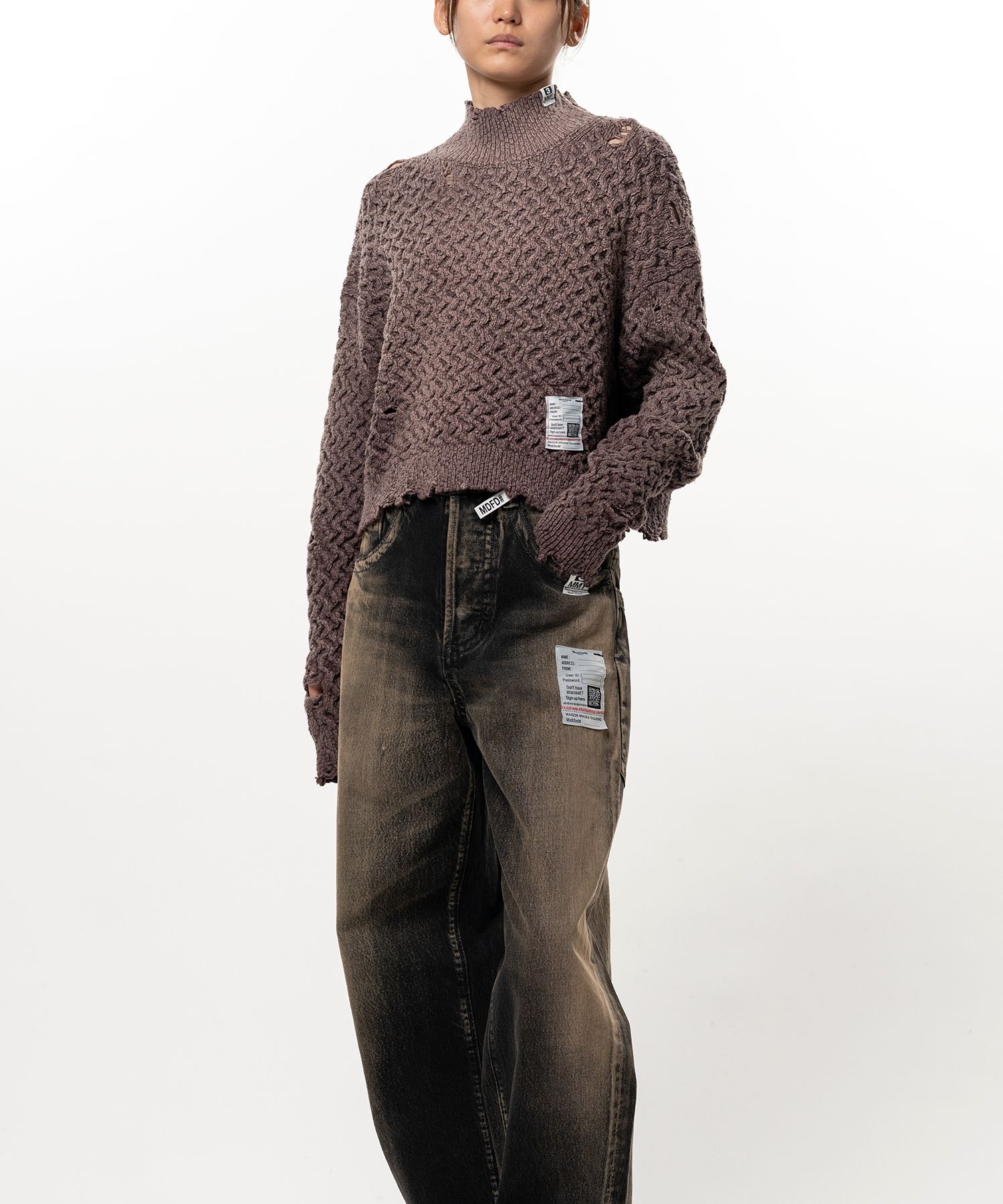 Sun Faded Like Knit Sweater