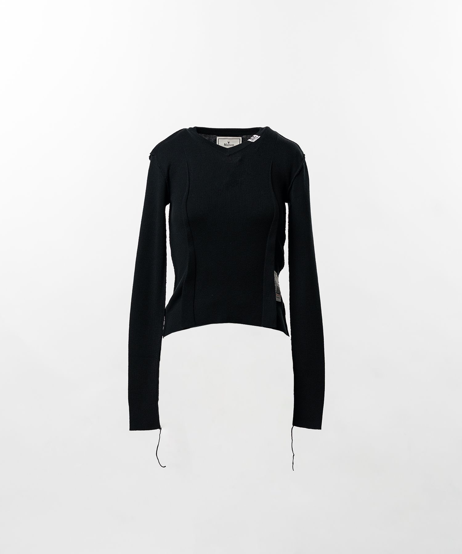 Inside-Out Knit Sweater