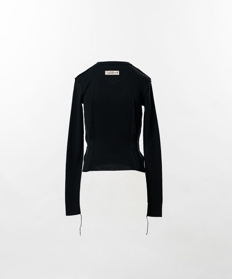 Inside-Out Knit Sweater