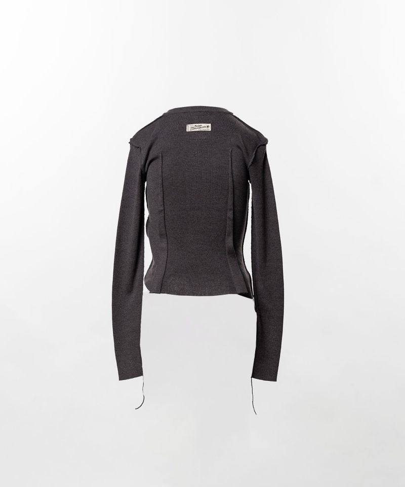 Inside-Out Knit Sweater