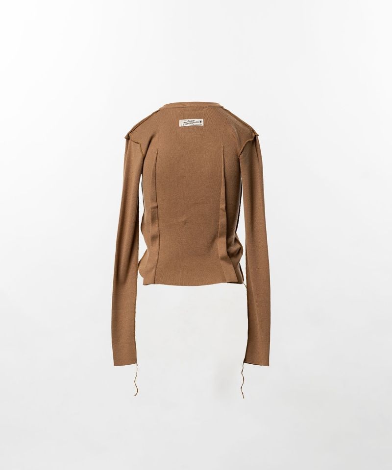 Inside-Out Knit Sweater