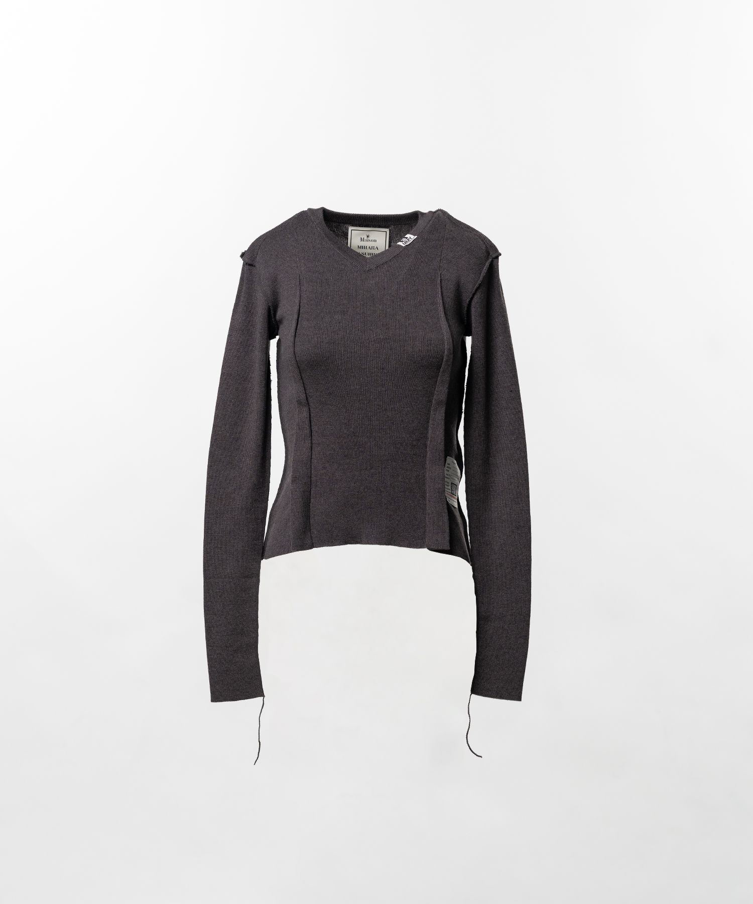 Inside-Out Knit Sweater