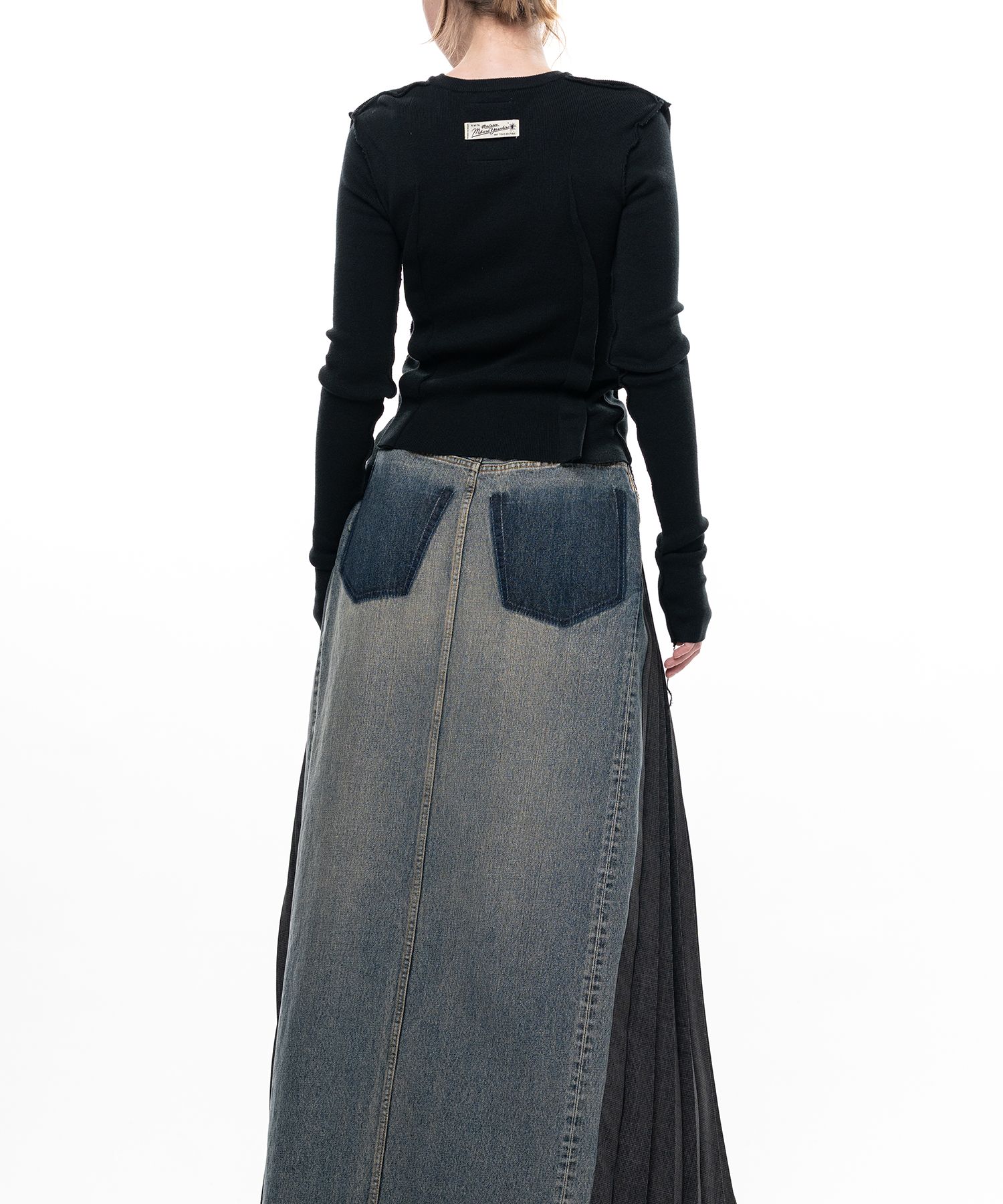 Inside-Out Knit Sweater
