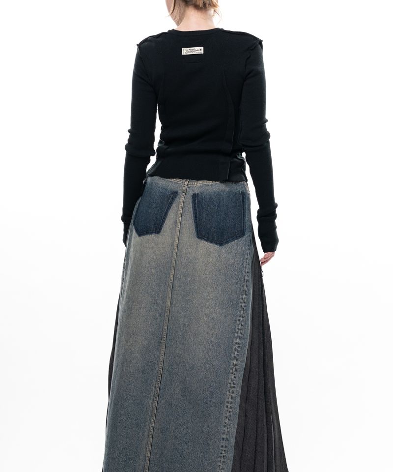 Inside-Out Knit Sweater