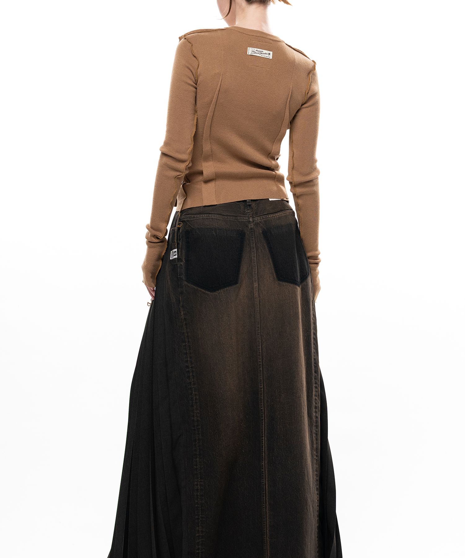 Inside-Out Knit Sweater