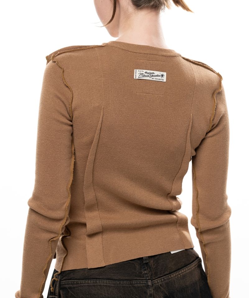 Inside-Out Knit Sweater
