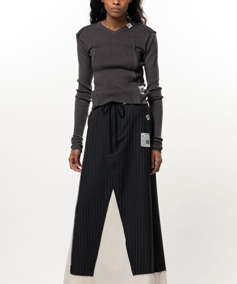 Inside-Out Knit Sweater