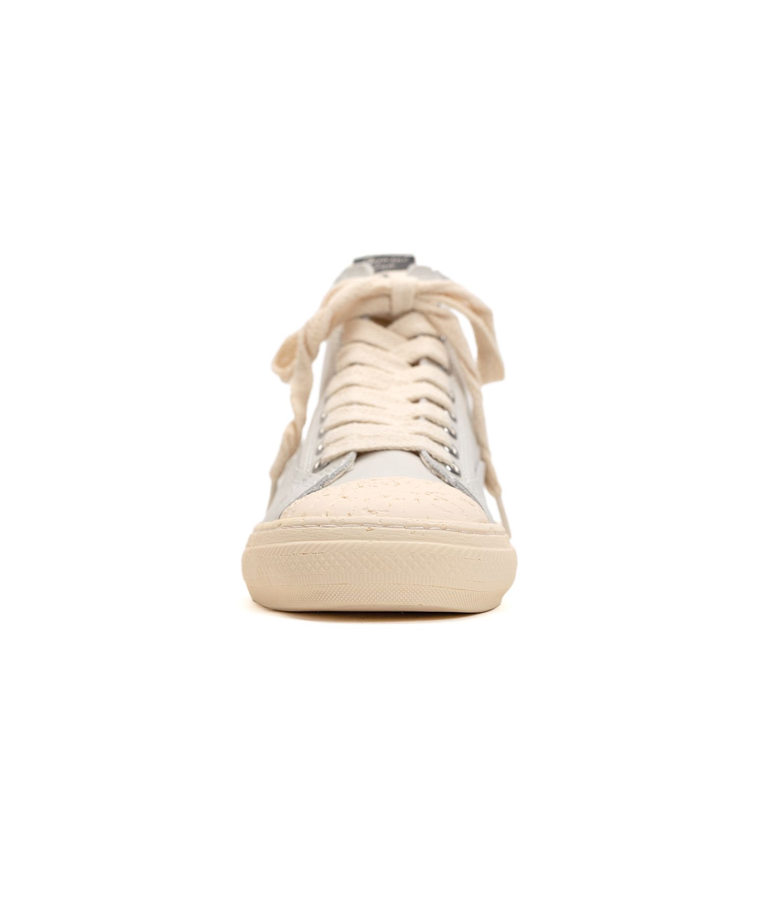 PAST Sole Leather High-top Sneaker