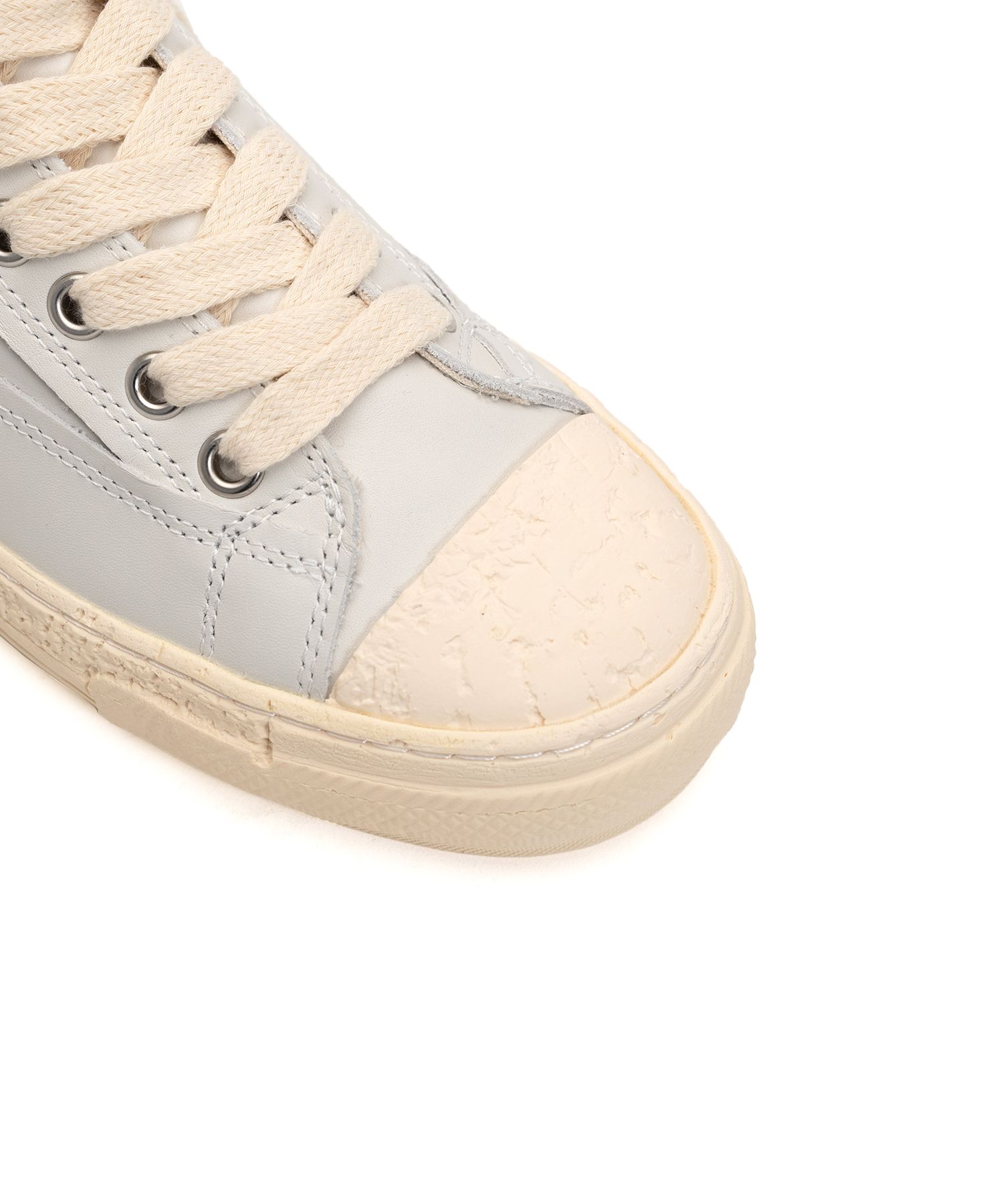 PAST Sole Leather High-top Sneaker