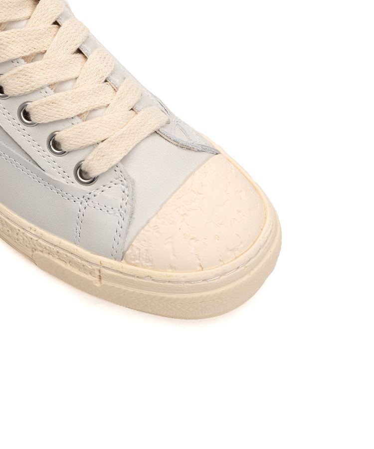 PAST Sole Leather High-top Sneaker