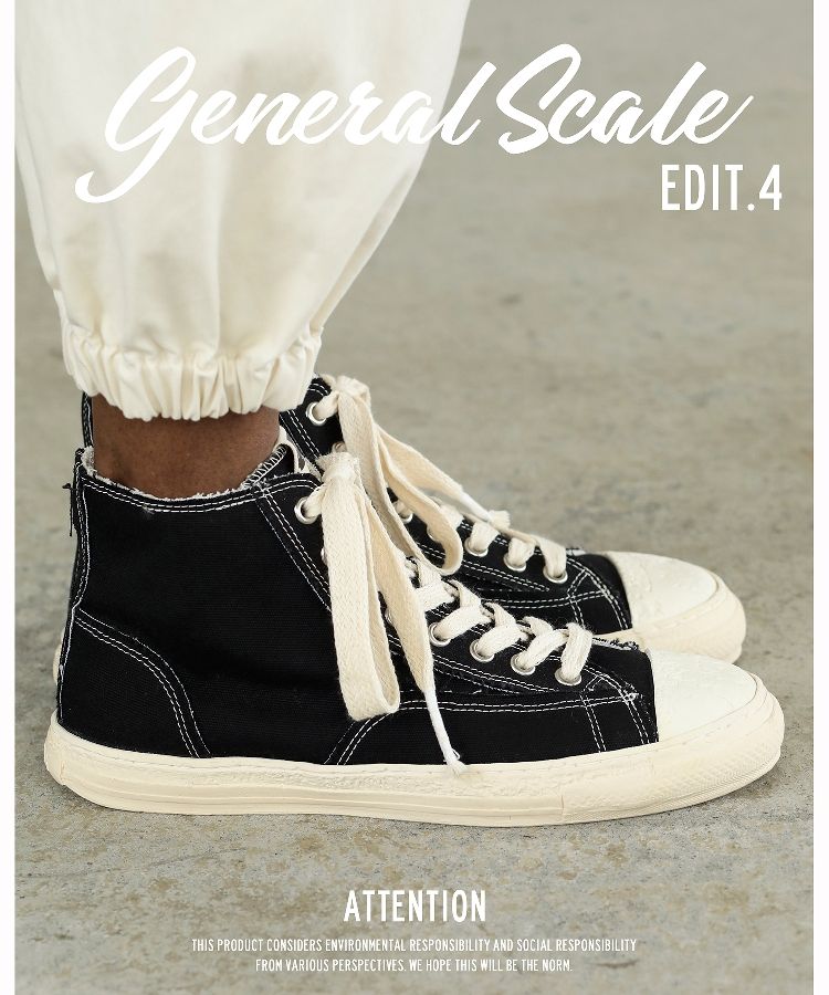 PAST Sole Canvas High-top Sneaker