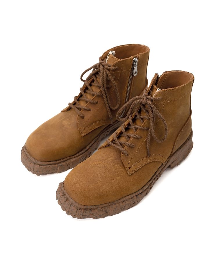 Vintage Like Sole Leather Boots