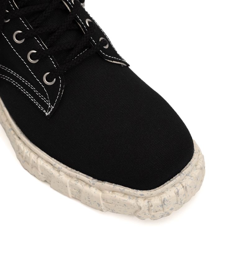 Vintage Like Sole Canvas Boots