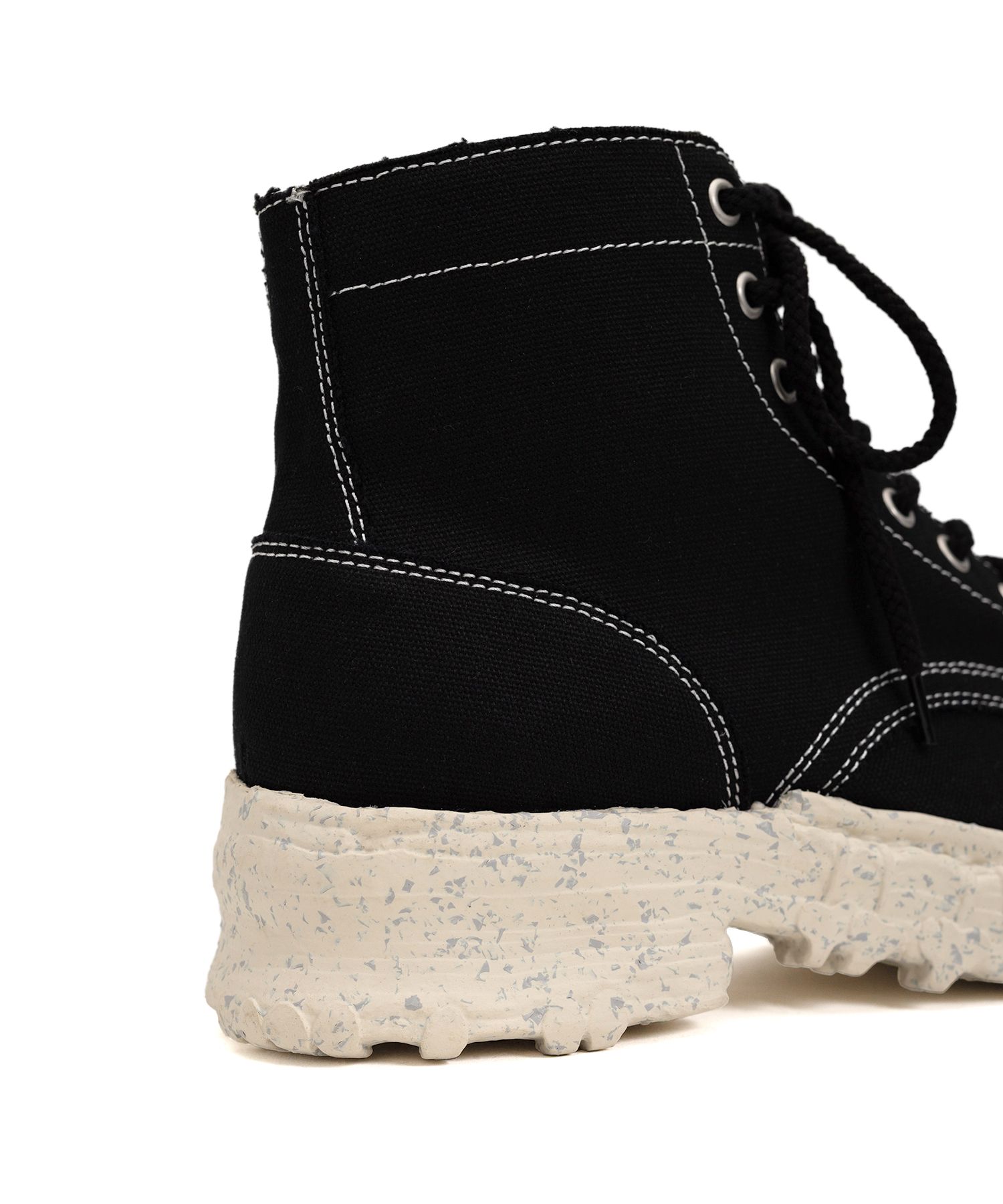 Vintage Like Sole Canvas Boots