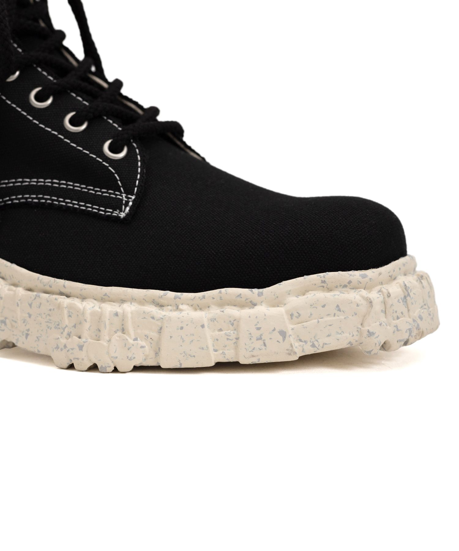 Vintage Like Sole Canvas Boots