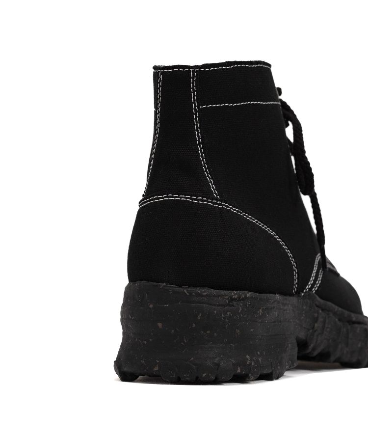 Vintage Like Sole Canvas Boots