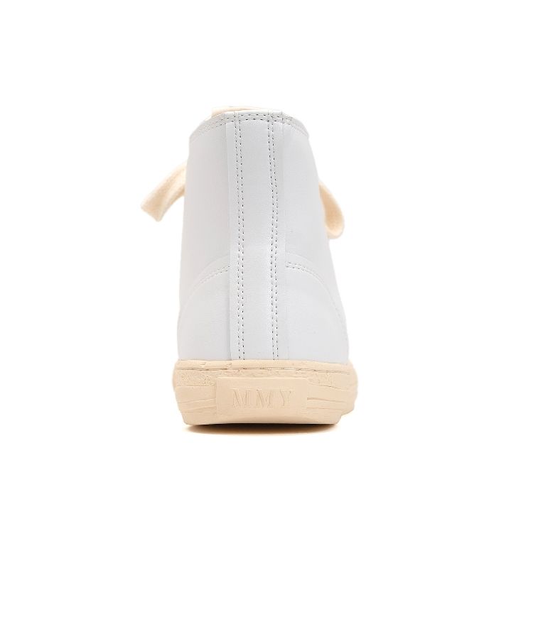 PAST Sole Synthetic Leather High-top Sneaker