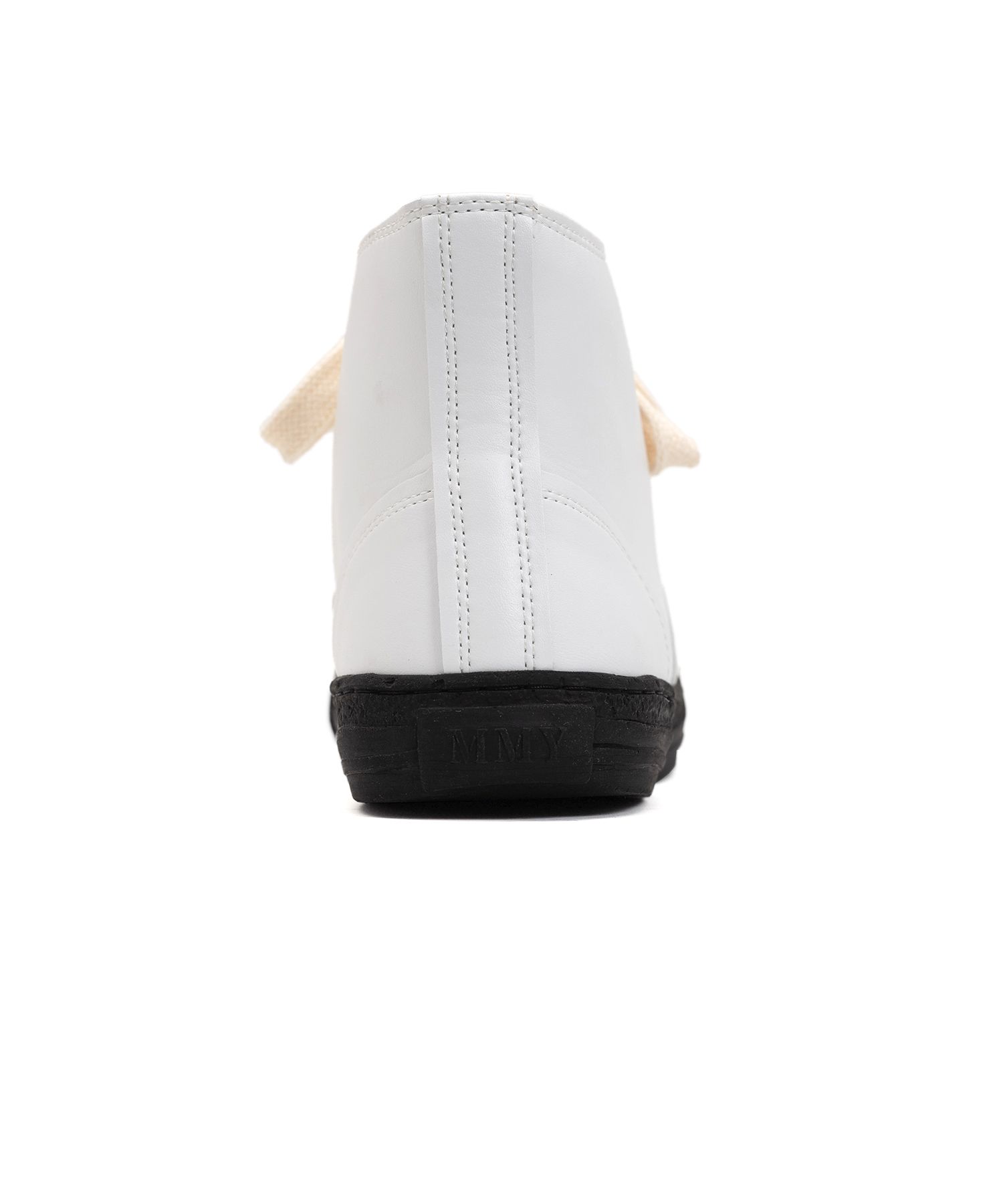 PAST Sole Synthetic Leather High-top Sneaker