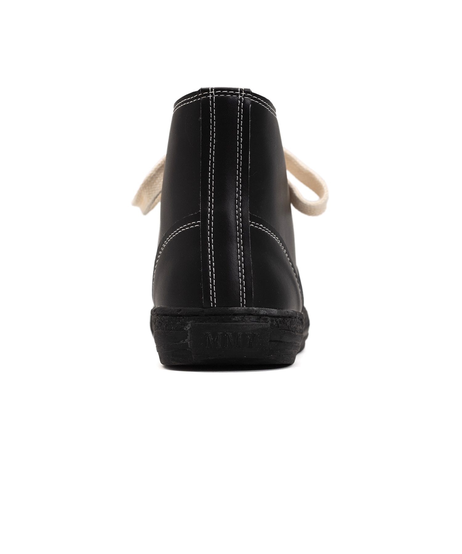 PAST Sole Synthetic Leather High-top Sneaker