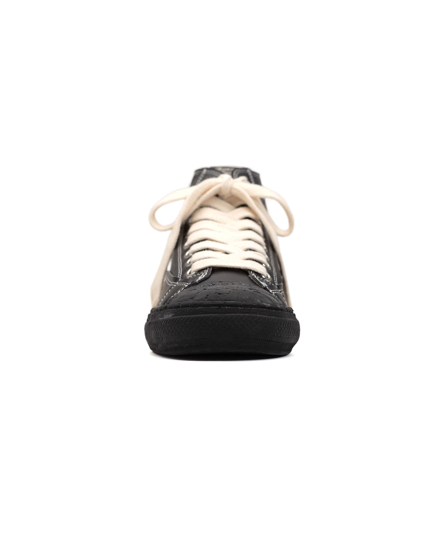 PAST Sole Synthetic Leather High-top Sneaker