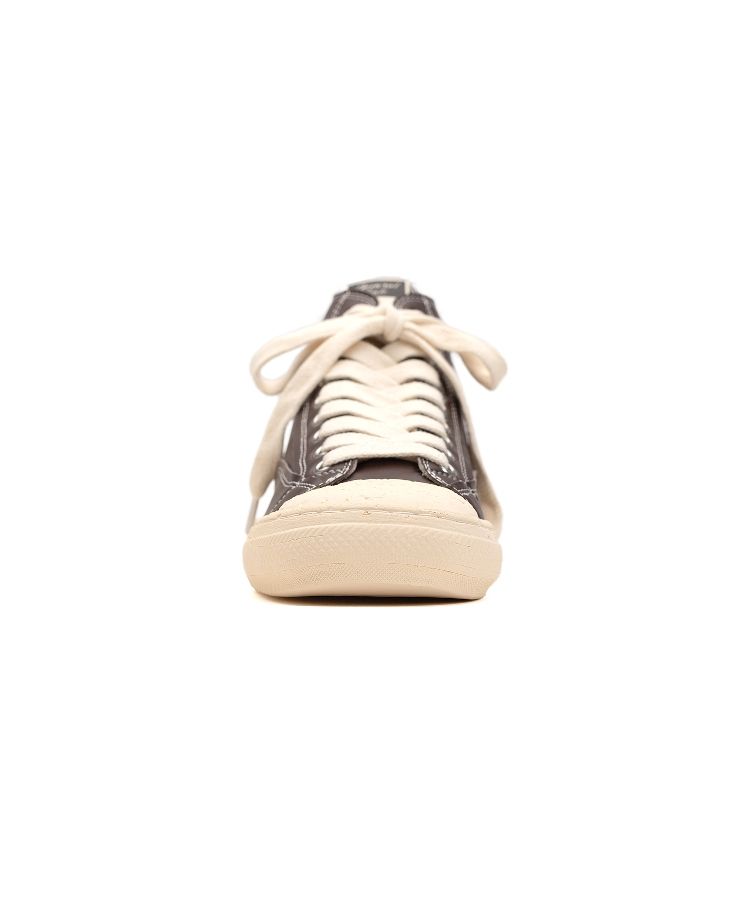 PAST Sole Synthetic Leather High-top Sneaker