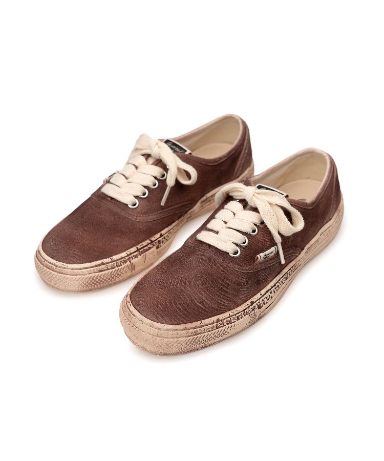 PAST Sole 5 - Hole Over-dyed CV Low-top Sneaker