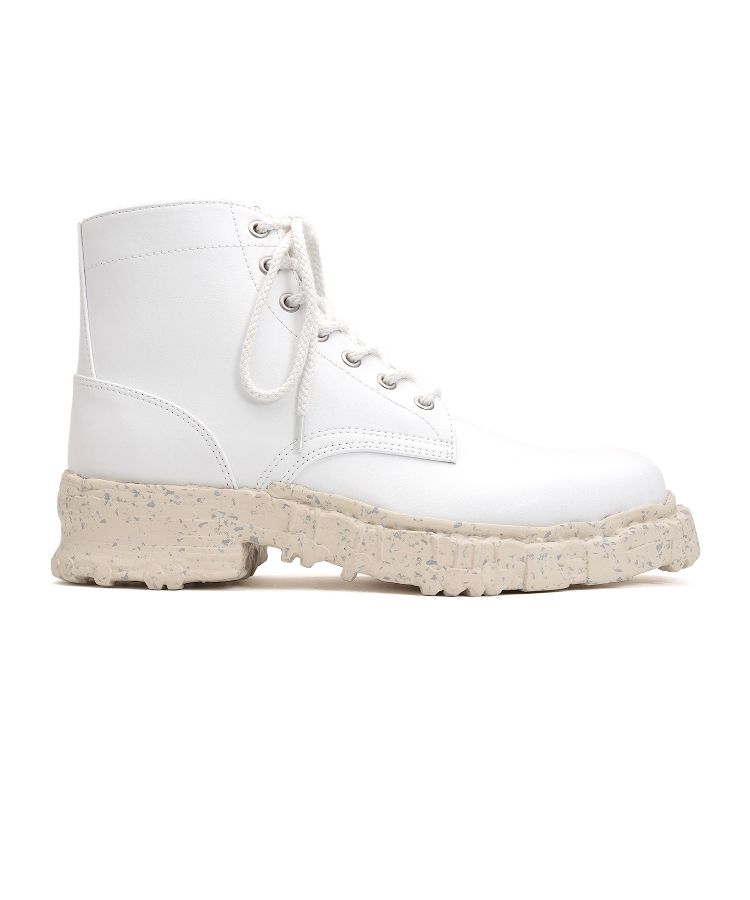 Vintage-like Sole Synthetic Leather Boots