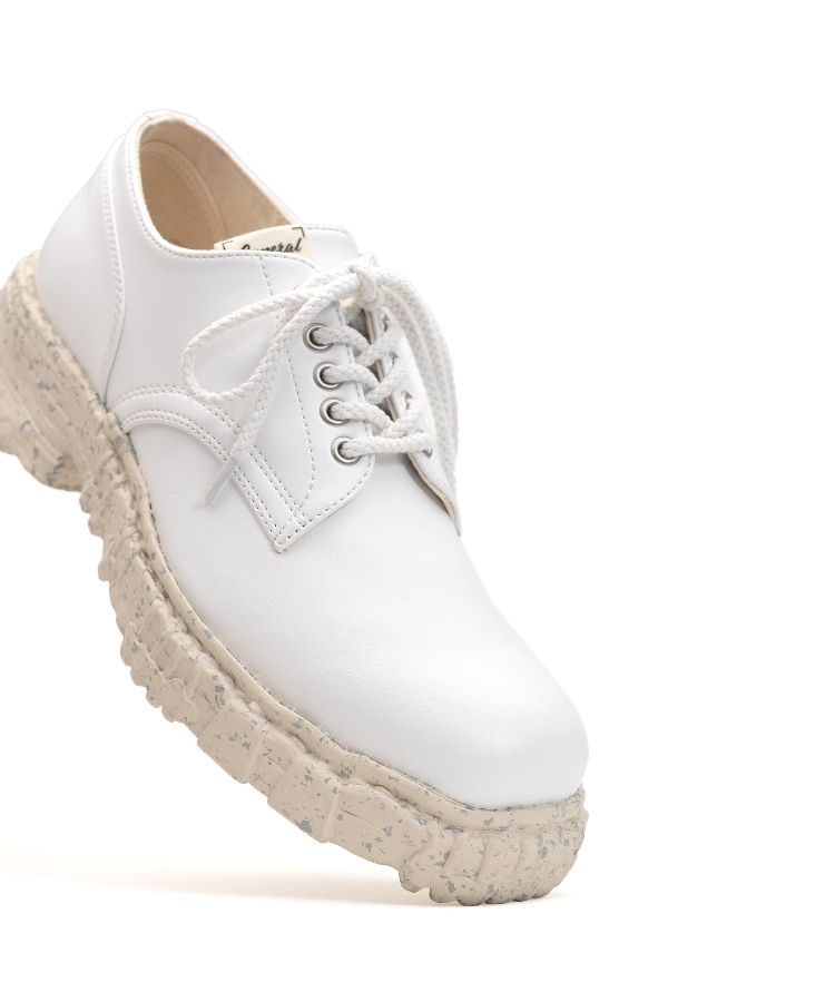 Vintage-like Sole Synthetic Leather Shoes