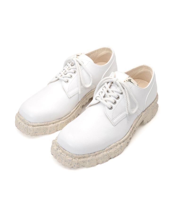 Vintage-like Sole Synthetic Leather Shoes