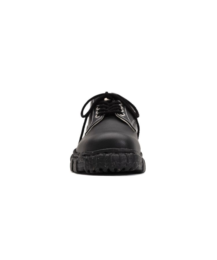 Vintage-like Sole Synthetic Leather Shoes