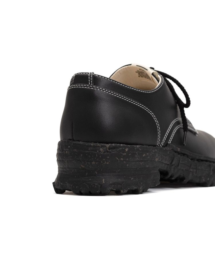 Vintage-like Sole Synthetic Leather Shoes