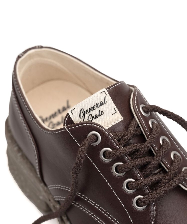 Vintage-like Sole Synthetic Leather Shoes