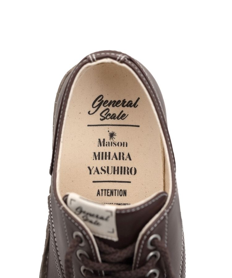 Vintage-like Sole Synthetic Leather Shoes