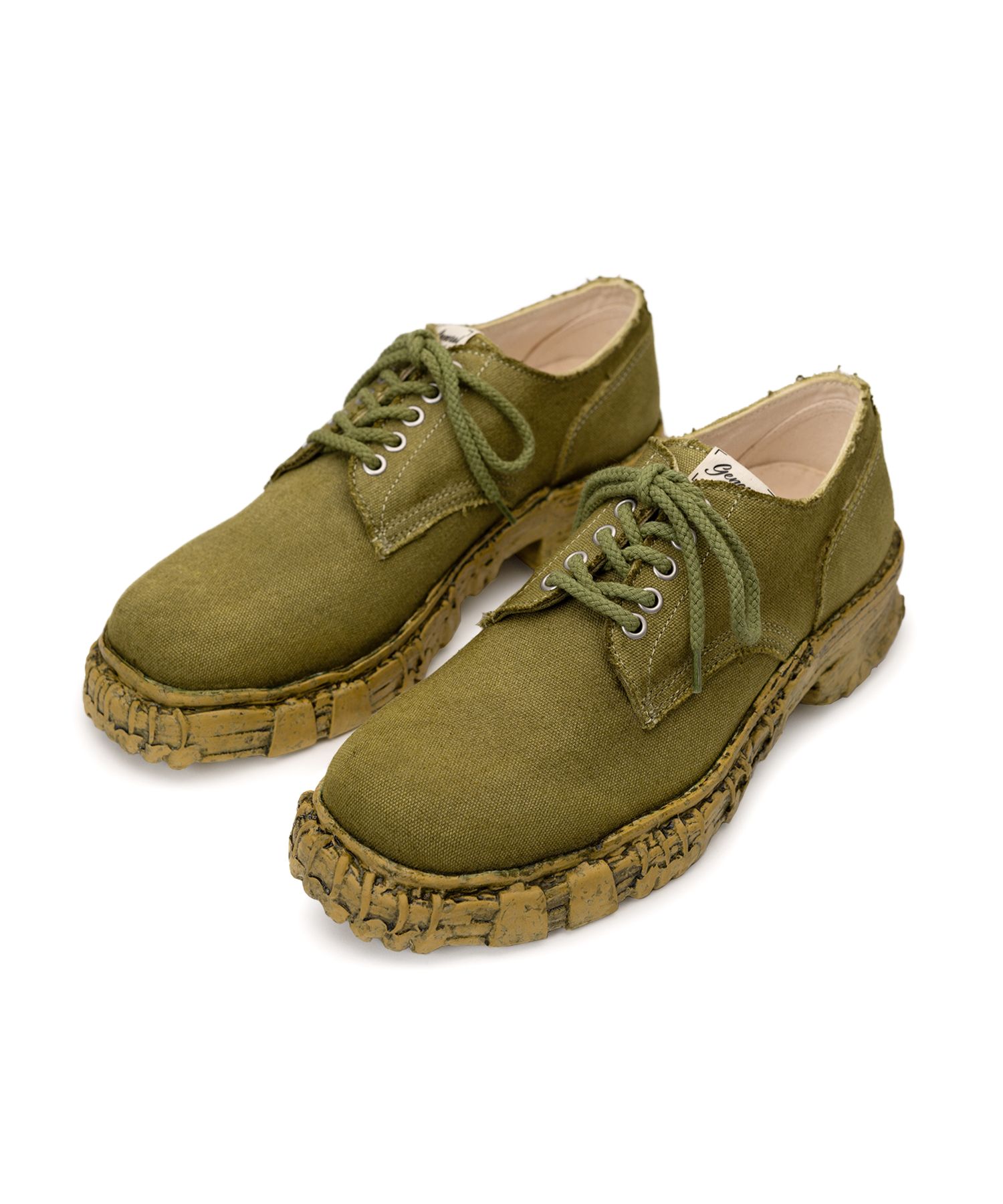 Vintage-like Sole Canvas Shoes