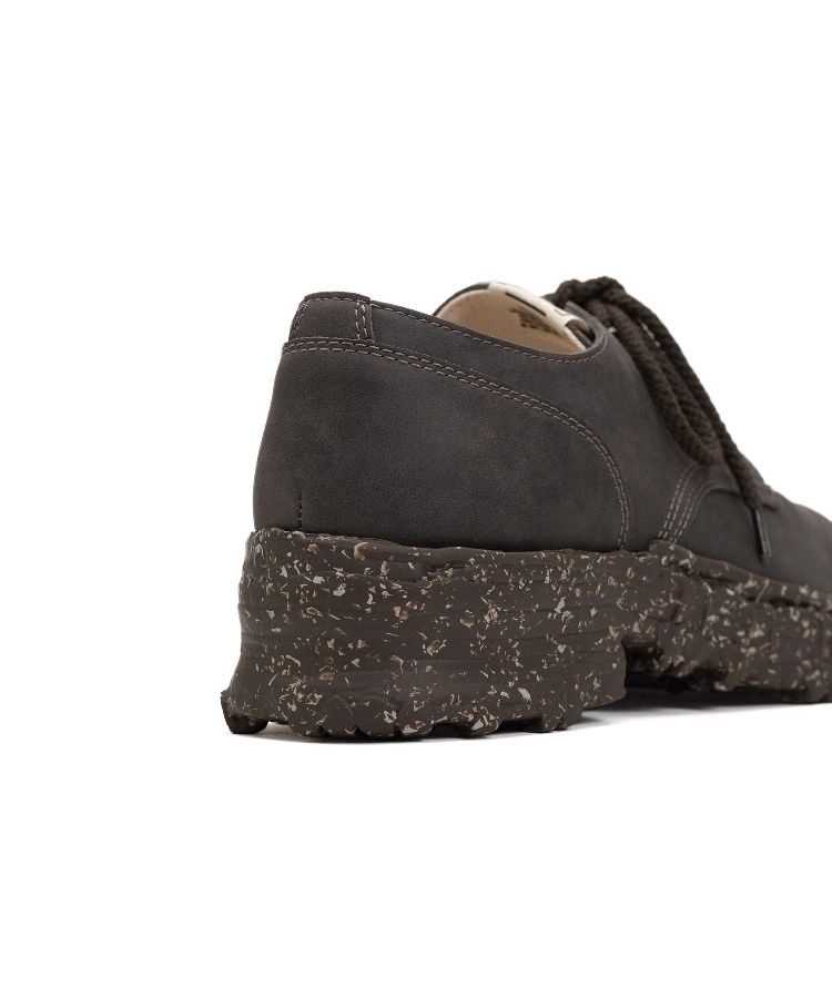 Vintage-like Sole Synthetic Leather Lace-up Shoes