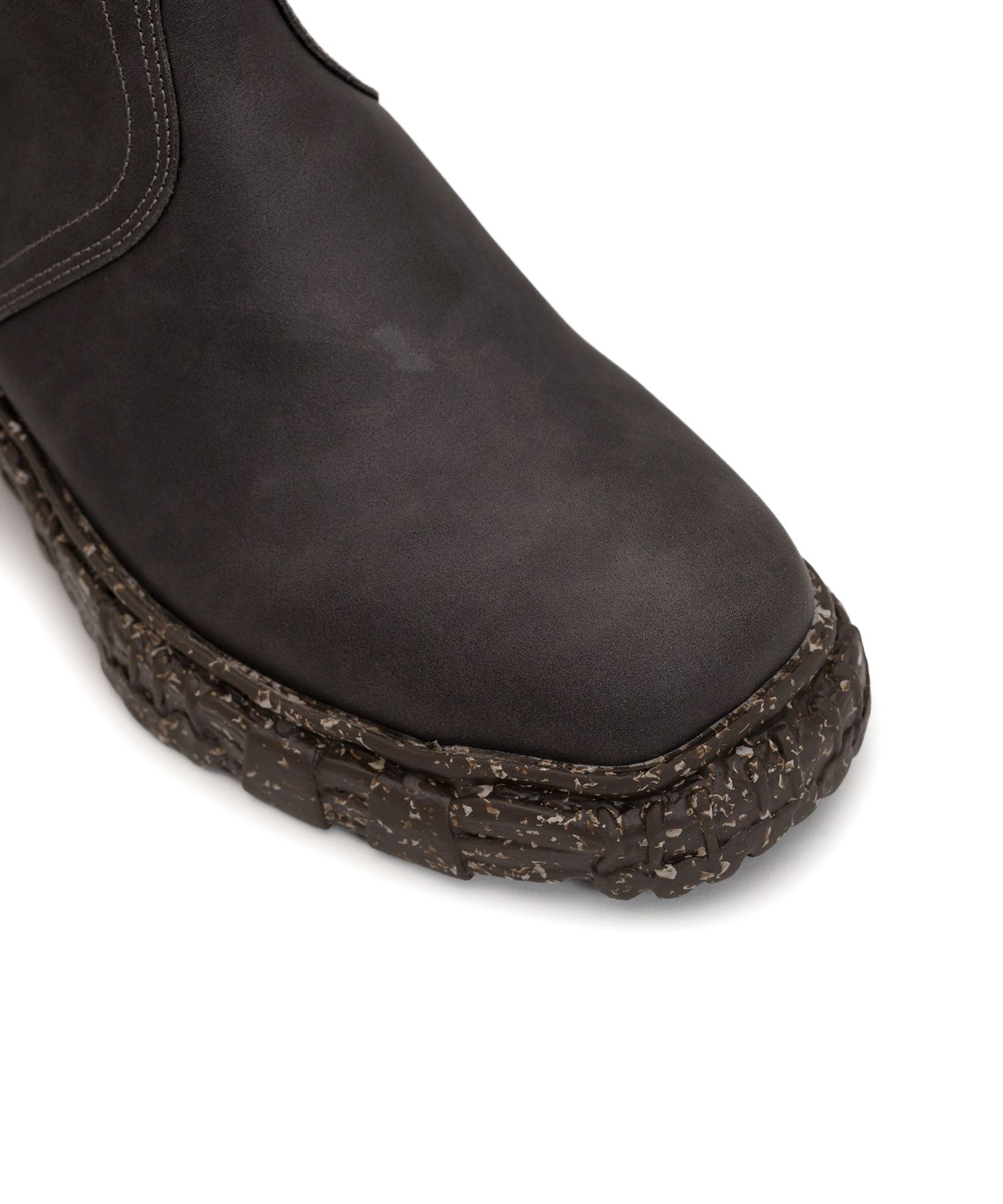 Vintage-like Sole Synthetic Leather Boots