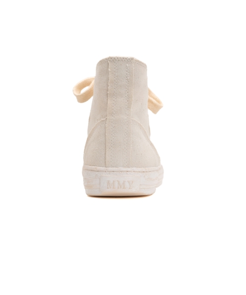 PAST Sole Over-dyed Canvas High-top Sneaker