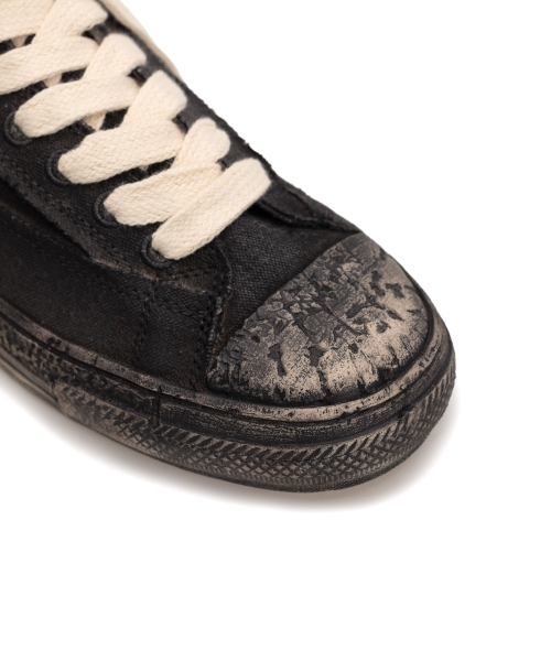 PAST Sole Over-dyed Canvas High-top Sneaker