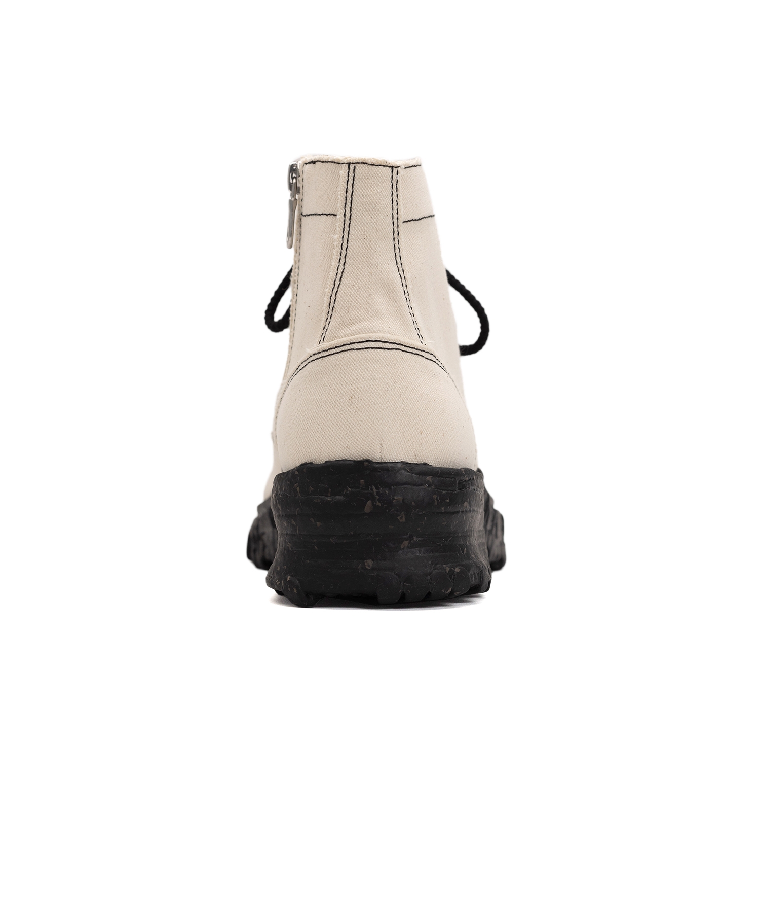 Vintage-like Sole Canvas Boots