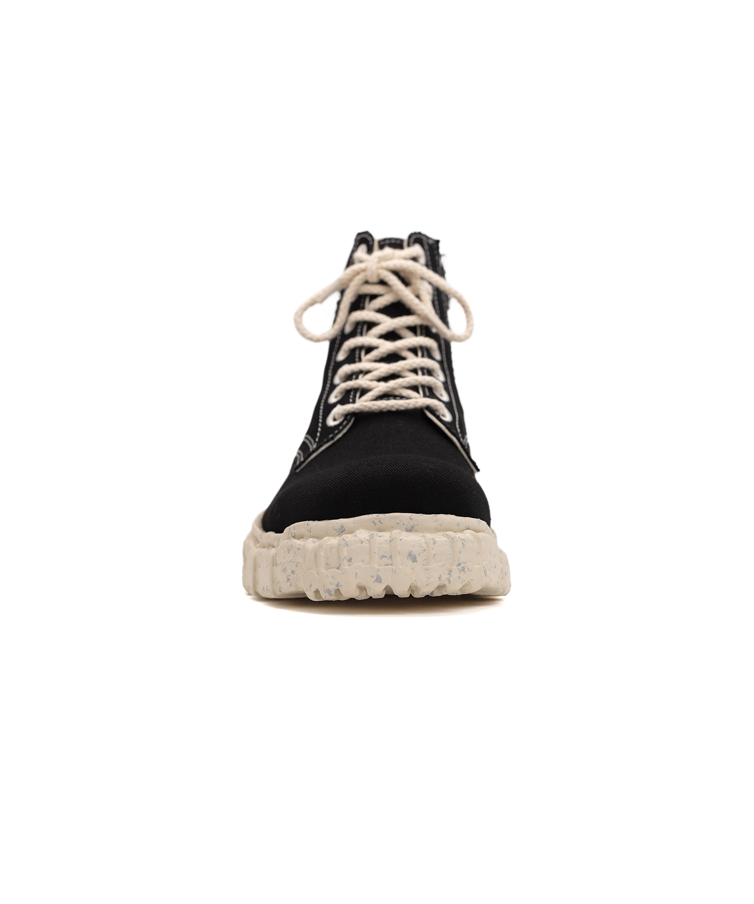 Vintage-like Sole Canvas Boots