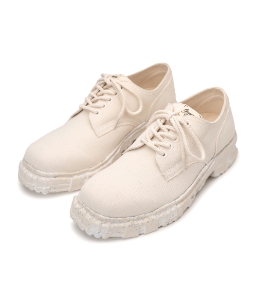 Vintage-like Sole Over-dyed Canvas Shoes