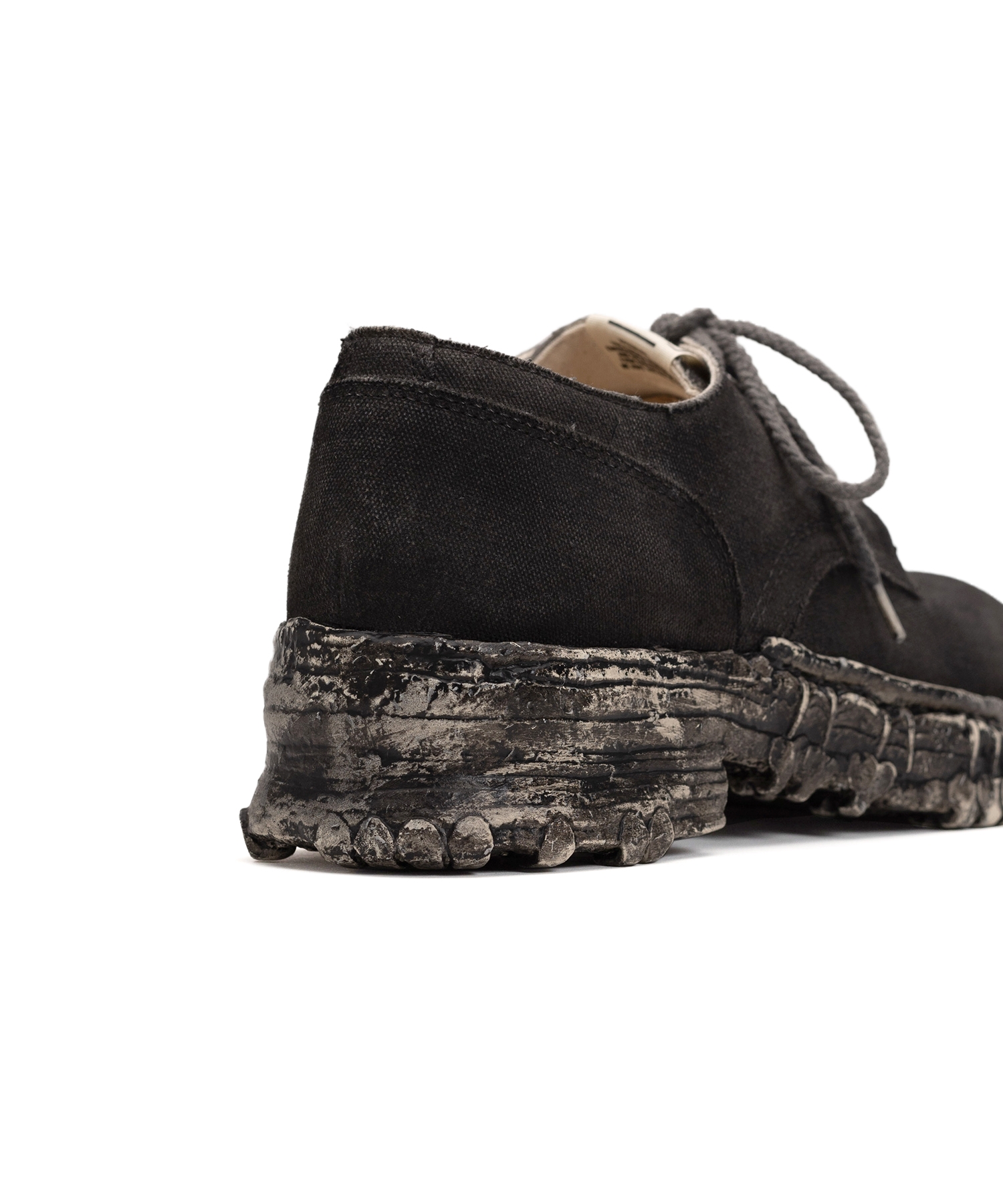 Vintage-like Sole Over-dyed Canvas Shoes