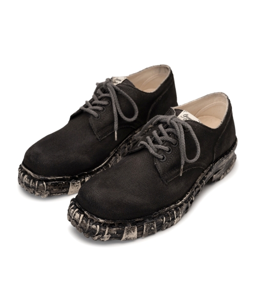 Vintage-like Sole Over-dyed Canvas Shoes