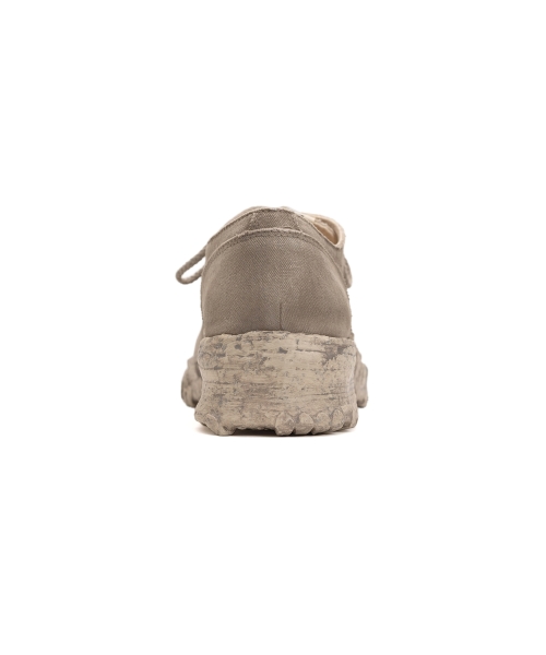 Vintage-like Sole Over-dyed Canvas Shoes